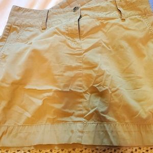 Ann Taylor Loft khaki skirt